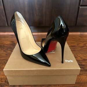 Christian Louboutin
So Kate Patent Pointed-Toe Red Sole Pump.